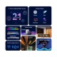 GloboStar® 80098 SONOFF L3-5M RGB Smart LED Strip Light WiFi 2.4GHz 90 SMD/5M 5050 5m Roll & Power Adapter DC 5V Max 10W GloboStar® 80098 SONOFF L3-5M RGB Smart LED Strip Light WiFi 2.4GHz 90 SMD/5M 5050 5m Roll & Power Adapter DC 5V Max 10W