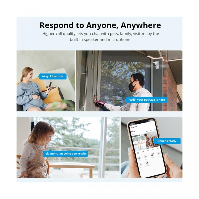 GloboStar® 80105 SONOFF S-CAM Slim Smart Home Security Camera WiFi 2.4GHz 1080P 130° Two Way Audio - Local & Cloud Storage - Nigh Vision - Motion Detection - Motion Alarm DC 5V 1A GloboStar® 80105 SONOFF S-CAM Slim Smart Home Security Camera WiFi 2.4GHz 1080P 130° Two Way Audio - Local & Cloud Storage - Nigh Vision - Motion Detection - Motion Alarm DC 5V 1A