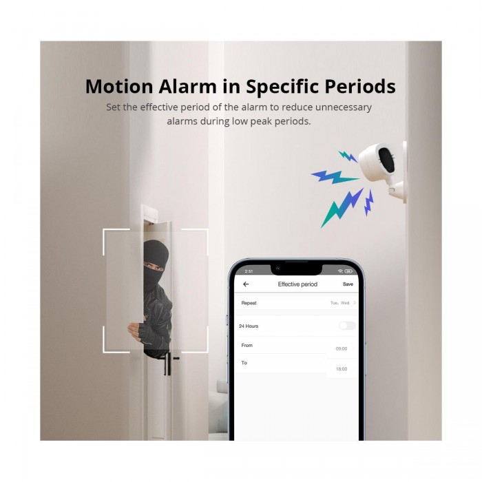 GloboStar® 80105 SONOFF S-CAM Slim Smart Home Security Camera WiFi 2.4GHz 1080P 130° Two Way Audio - Local & Cloud Storage - Nigh Vision - Motion Detection - Motion Alarm DC 5V 1A GloboStar® 80105 SONOFF S-CAM Slim Smart Home Security Camera WiFi 2.4GHz 1080P 130° Two Way Audio - Local & Cloud Storage - Nigh Vision - Motion Detection - Motion Alarm DC 5V 1A