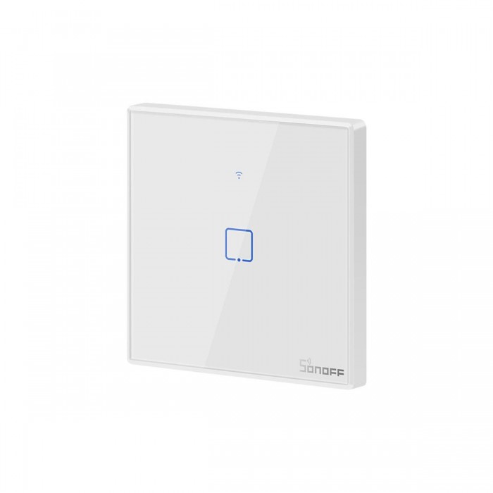 GloboStar® 80130 SONOFF T2EU1C-RF - 433MHz Wireless Smart Wall Touch Button Switch AC 100-240V Max 2A (2A/Way) 1 Way - RF Series GloboStar® 80130 SONOFF T2EU1C-RF - 433MHz Wireless Smart Wall Touch Button Switch AC 100-240V Max 2A (2A/Way) 1 Way - RF Series