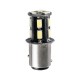 GloboStar® 1157 BAY15D 81207 Λάμπα Αυτοκίνητου 5630 13SMD 1.2W 455LM DC12V IP20 Ψυχρό Λευκό 6000K