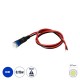 GloboStar® SMD-LED 81487 Υψηλής Ισχύος SMD LED 0.15W DC 12V - Φ0.7 x Υ2.3cm - Μπλε - Dimmable - 2 Χρόνια Εγγύηση