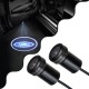 GloboStar® 81611 LAND ROVER Ghost Car Brand Logo Projector - Προτζέκτορας Προβολής Μάρκας Αυτοκινήτου LED CREE XHP35 3W 240lm 120° DC 12V IP20 Ψυχρό Λευκό 6000K