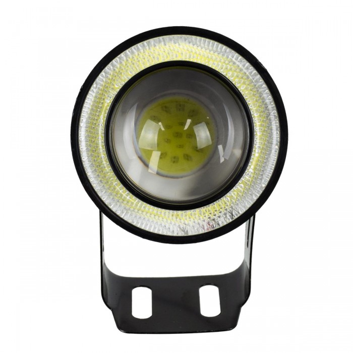 GloboStar® 81634 Σετ Προβολάκια Ομίχλης Angel Eyes LED CREE COB 40W 6400lm 45° DC 12V Αδιάβροχα IP65 Ψυχρό Λευκό 6000K GloboStar® 81634 Σετ Προβολάκια Ομίχλης Angel Eyes LED CREE COB 40W 6400lm 45° DC 12V Αδιάβροχα IP65 Ψυχρό Λευκό 6000K