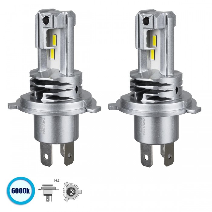 GloboStar® 81665 H4 Extreme Line KIT Βασικού Φωτισμού Αυτοκινήτου & Μοτοσυκλέτας 3rd Generation Can-Bus Extreme Series LED CREE CXB COB 60W 6400lm DC 9-32V Αδιάβροχο IP67 Ψυχρό Λευκό 6000K GloboStar® 81665 H4 Extreme Line KIT Βασικού Φωτισμού Αυτοκινήτου & Μοτοσυκλέτας 3rd Generation Can-Bus Extreme Series LED CREE CXB COB 60W 6400lm DC 9-32V Αδιάβροχο IP67 Ψυχρό Λευκό 6000K