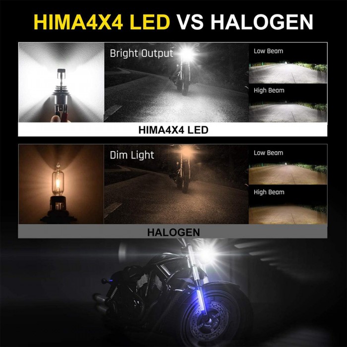 GloboStar® 81665 H4 Extreme Line KIT Βασικού Φωτισμού Αυτοκινήτου & Μοτοσυκλέτας 3rd Generation Can-Bus Extreme Series LED CREE CXB COB 60W 6400lm DC 9-32V Αδιάβροχο IP67 Ψυχρό Λευκό 6000K