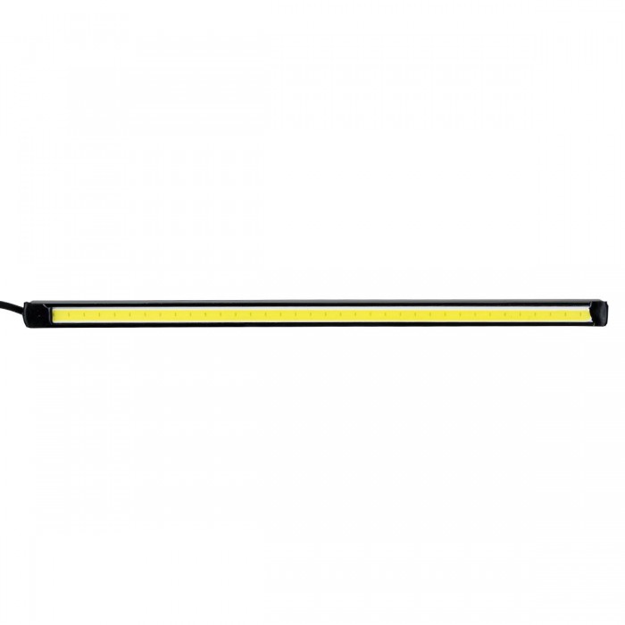 GloboStar® 81721 Σετ 2 Μπάρες Αλουμινίου DRL LED CREE COB 6W 600lm 120° DC 12V Αδιάβροχες IP65 Ψυχρό Λευκό 6000K