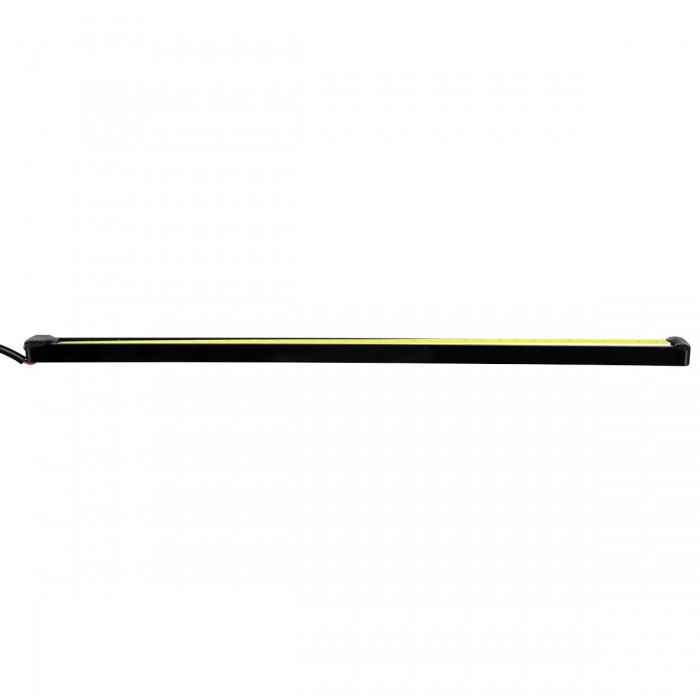 GloboStar® 81721 Σετ 2 Μπάρες Αλουμινίου DRL LED CREE COB 6W 600lm 120° DC 12V Αδιάβροχες IP65 Ψυχρό Λευκό 6000K