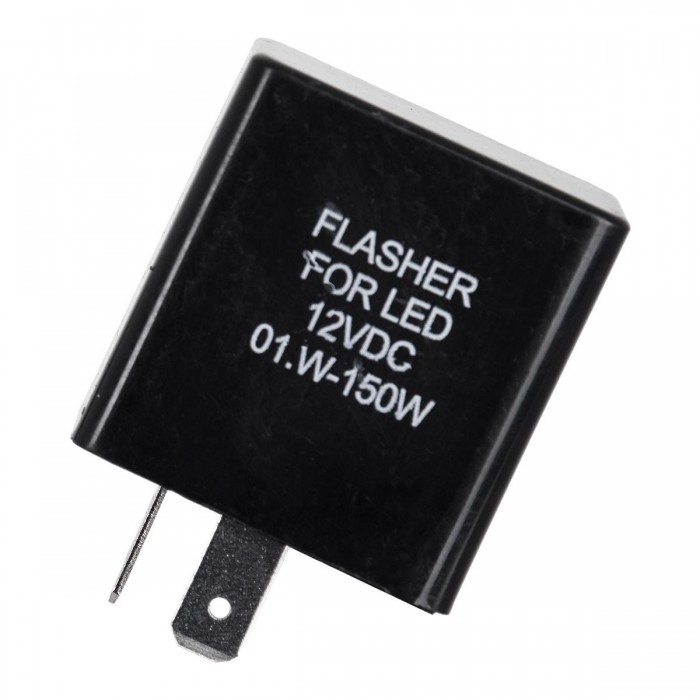 GloboStar® 81741 Flasher for LED - Ρελέ με 2 Pin για Λαμπτήρες LED Φλας DC 12V Από 0.1W έως 150W GloboStar® 81741 Flasher for LED - Ρελέ με 2 Pin για Λαμπτήρες LED Φλας DC 12V Από 0.1W έως 150W