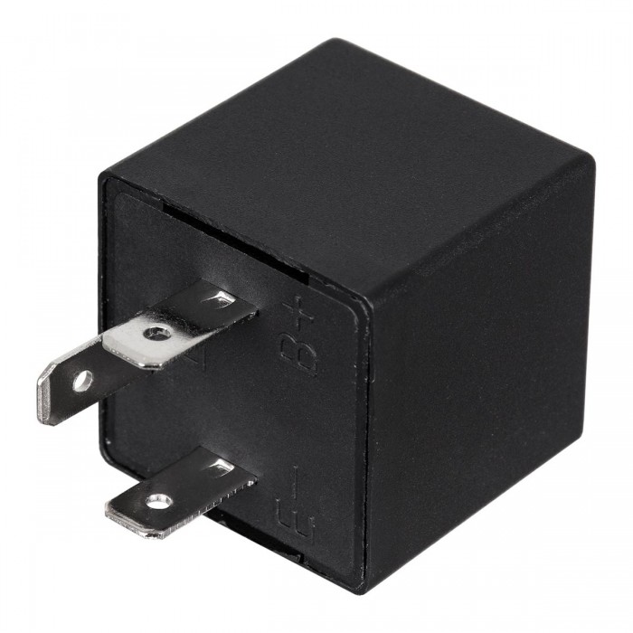 GloboStar® 81742 Flasher for LED - Ρελέ με 3 Pin για Λαμπτήρες LED Φλας DC 12V Από 0.24W έως 240W GloboStar® 81742 Flasher for LED - Ρελέ με 3 Pin για Λαμπτήρες LED Φλας DC 12V Από 0.24W έως 240W