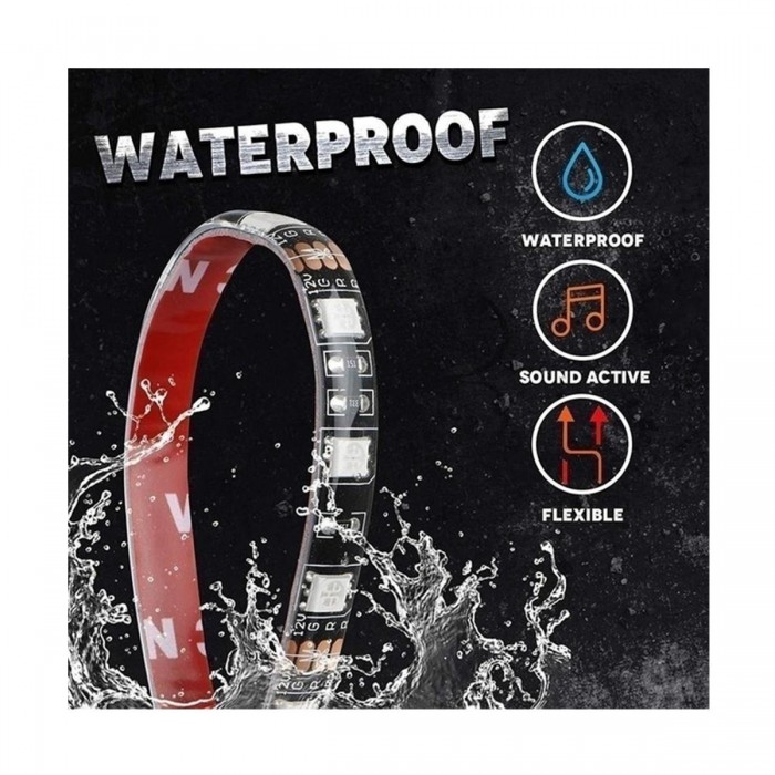 GloboStar® 81841 Car Underbody LED Tube Kit DC 12V 72W με Ασύρματο Χειριστήριο IR Αδιάβροχο IP68 Πολύχρωμο RGB GloboStar® 81841 Car Underbody LED Tube Kit DC 12V 72W με Ασύρματο Χειριστήριο IR Αδιάβροχο IP68 Πολύχρωμο RGB