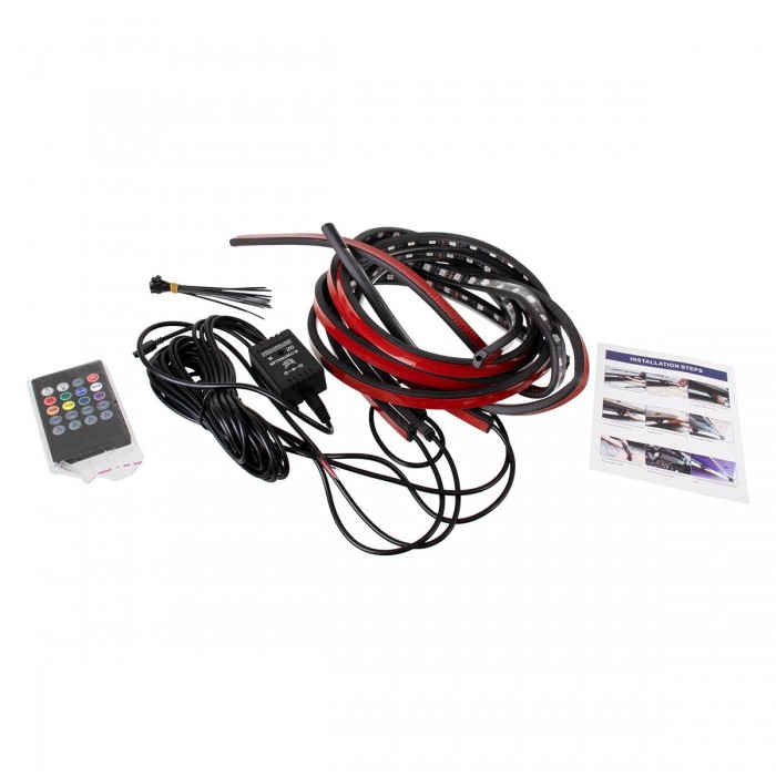 GloboStar® 81841 Car Underbody LED Tube Kit DC 12V 72W με Ασύρματο Χειριστήριο IR Αδιάβροχο IP68 Πολύχρωμο RGB GloboStar® 81841 Car Underbody LED Tube Kit DC 12V 72W με Ασύρματο Χειριστήριο IR Αδιάβροχο IP68 Πολύχρωμο RGB