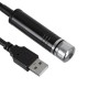 GloboStar® 81846 Διακοσμητικό Φωτιστικό Ειδικών Φωτορυθμικών Εφέ PARTY Disco LASER DC 5V με Καλώδιο Τροφοδοσίας USB Κόκκινο IP20 Μ1.4 x Π1.4 x Υ27cm