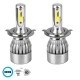 GloboStar® 82002 H4 C6 Line KIT Βασικού Φωτισμού Αυτοκινήτου & Φορτηγού 1st Generation Can-Bus Series LED CREE CXB COB 72W 7600lm DC 8-48V Αδιάβροχο IP65 Ψυχρό Λευκό 6000K GloboStar® 82002 H4 C6 Line KIT Βασικού Φωτισμού Αυτοκινήτου & Φορτηγού 1st Generation Can-Bus Series LED CREE CXB COB 72W 7600lm DC 8-48V Αδιάβροχο IP65 Ψυχρό Λευκό 6000K