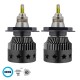 GloboStar® 82062 H4 360° Line Extreme KIT Βασικού Φωτισμού Αυτοκινήτου & Φορτηγού 3rd Generation Can-Bus Extreme Truck Series LED CREE CXB COB 170W 23800lm DC 9-32V Αδιάβροχο IP66 Ψυχρό Λευκό 6000K