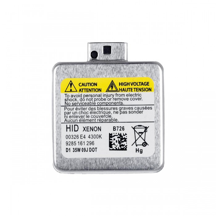 GloboStar® 84023 Λάμπες Αυτοκινήτου HID Xenon D1R Super Vision High Brightness +60% E1 ECER37 360° DC 12-24V IP20 Μ4 x Π5 x Υ8cm 4300K- Σετ 2 Τεμαχίων