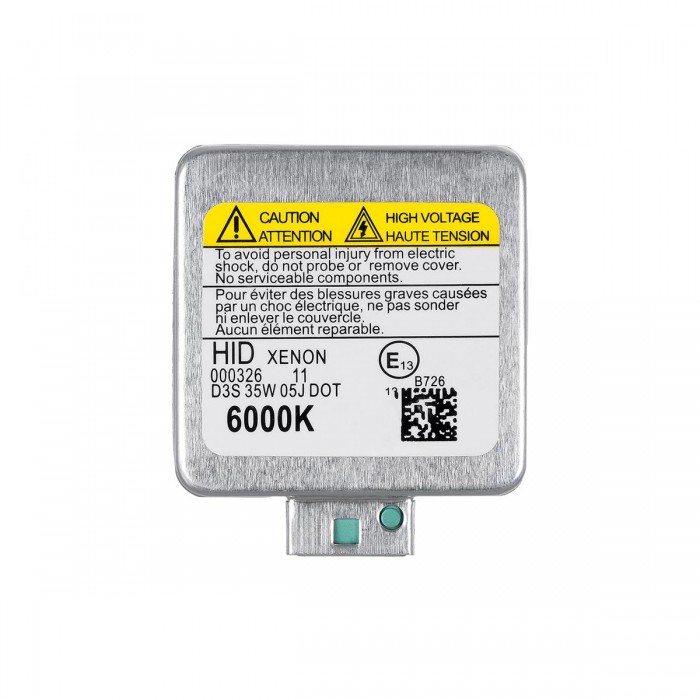 GloboStar® D3S 84034 Λάμπες Αυτοκινήτου HID Xenon Super Vision High Brightness +60% E1 ECER37 360° DC 12-24V IP20  Μ4 x  Π5 x Υ8cm 6000K- Σετ 2 Τεμαχίων