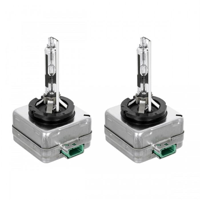 GloboStar® D3R 84035 Λάμπες Αυτοκινήτου HID Xenon Super Vision High Brightness +60% E1 ECER37 360° DC 12-24V IP20  Μ4 x  Π5 x Υ8cm 6000K- Σετ 2 Τεμαχίων