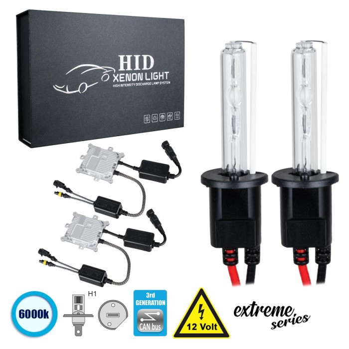 GloboStar® 84144 H1 XCB Line KIT Βασικού Φωτισμού Αυτοκινήτου & Μοτοσυκλέτας 3rd Generation Can-Bus Extreme Series XENON 110W 10350lm DC 9-16V Αδιάβροχο IP65 Ψυχρό Λευκό 6000K GloboStar® 84144 H1 XCB Line KIT Βασικού Φωτισμού Αυτοκινήτου & Μοτοσυκλέτας 3rd Generation Can-Bus Extreme Series XENON 110W 10350lm DC 9-16V Αδιάβροχο IP65 Ψυχρό Λευκό 6000K