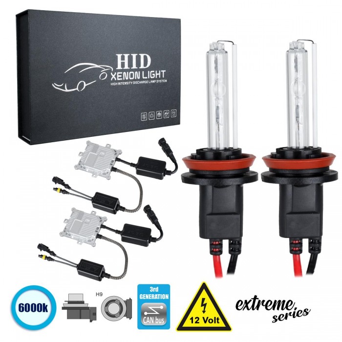 GloboStar® 84149 H9 XCB Line KIT Βασικού Φωτισμού Αυτοκινήτου & Μοτοσυκλέτας 3rd Generation Can-Bus Extreme Series XENON 110W 10350lm DC 9-16V Αδιάβροχο IP65 Ψυχρό Λευκό 6000K GloboStar® 84149 H9 XCB Line KIT Βασικού Φωτισμού Αυτοκινήτου & Μοτοσυκλέτας 3rd Generation Can-Bus Extreme Series XENON 110W 10350lm DC 9-16V Αδιάβροχο IP65 Ψυχρό Λευκό 6000K