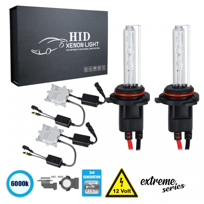GloboStar® 84153 HB3 9005 XCB Line KIT Βασικού Φωτισμού Αυτοκινήτου & Μοτοσυκλέτας 3rd Generation Can-Bus Extreme Series XENON 110W 10350lm DC 9-16V Αδιάβροχο IP65 Ψυχρό Λευκό 6000K GloboStar® 84153 HB3 9005 XCB Line KIT Βασικού Φωτισμού Αυτοκινήτου & Μοτοσυκλέτας 3rd Generation Can-Bus Extreme Series XENON 110W 10350lm DC 9-16V Αδιάβροχο IP65 Ψυχρό Λευκό 6000K