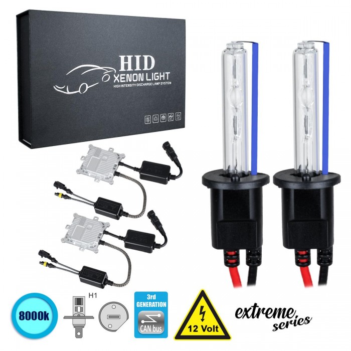 GloboStar® 84155 H1 XCB Line KIT Βασικού Φωτισμού Αυτοκινήτου & Μοτοσυκλέτας 3rd Generation Can-Bus Extreme Series XENON 110W 10350lm DC 9-16V Αδιάβροχο IP65 Ψυχρό Λευκό 8000K GloboStar® 84155 H1 XCB Line KIT Βασικού Φωτισμού Αυτοκινήτου & Μοτοσυκλέτας 3rd Generation Can-Bus Extreme Series XENON 110W 10350lm DC 9-16V Αδιάβροχο IP65 Ψυχρό Λευκό 8000K