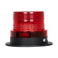 GloboStar® 85150 PRO Series Φάρος Σήμανσης Οχήματος Πυροσβεστικής για Αυτοκίνητα & Φορτηγά STROBE LED 10W DC 12-24V Αδιάβροχος IP65 Κόκκινο