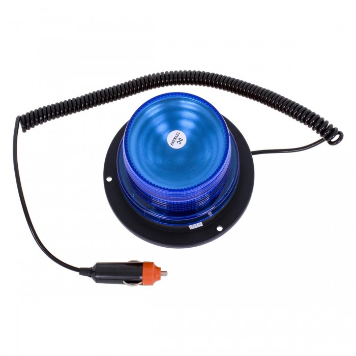 GloboStar® 85152 PRO Series Φάρος Σήμανσης Οχήματος Αστυνομίας για Αυτοκίνητα & Φορτηγά STROBE LED 10W DC 12-24V Αδιάβροχος IP65 Μπλε GloboStar® 85152 PRO Series Φάρος Σήμανσης Οχήματος Αστυνομίας για Αυτοκίνητα & Φορτηγά STROBE LED 10W DC 12-24V Αδιάβροχος IP65 Μπλε