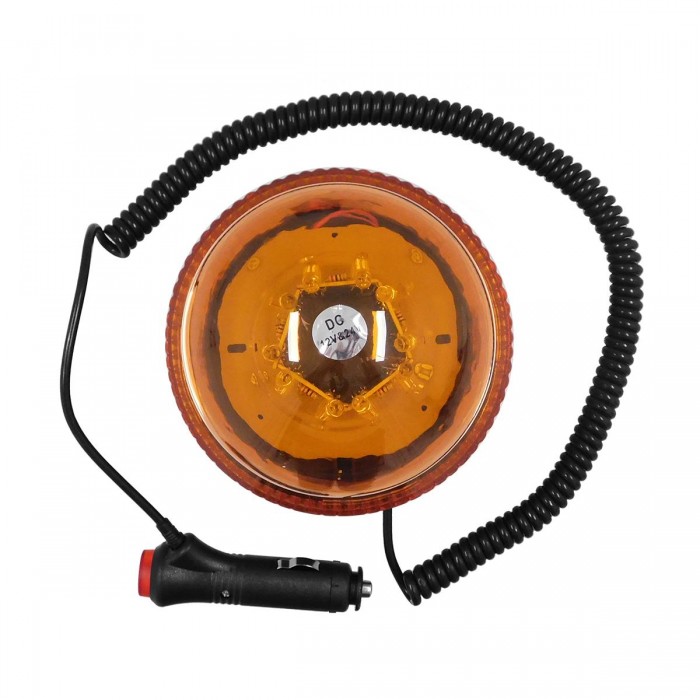 GloboStar® 85159 PRO Series Φάρος Σήμανσης Οχήματος Οδικής Βοήθείας για Αυτοκίνητα & Φορτηγά 6 Προγραμμάτων Φωτισμού STROBE LED 20W DC 10-30V Αδιάβροχος IP65 Πορτοκαλί GloboStar® 85159 PRO Series Φάρος Σήμανσης Οχήματος Οδικής Βοήθείας για Αυτοκίνητα & Φορτηγά 6 Προγραμμάτων Φωτισμού STROBE LED 20W DC 10-30V Αδιάβροχος IP65 Πορτοκαλί