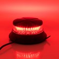 GloboStar® 85168 PRO Series Φάρος Σήμανσης Οχήματος Πυροσβεστικής για Αυτοκίνητα & Φορτηγά 6 Προγραμμάτων Φωτισμού STROBE LED SMD 3030 48W DC 10-30V Αδιάβροχος IP66 Κόκκινο