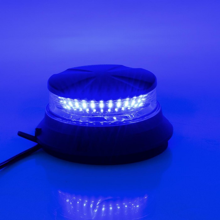 GloboStar® 85170 PRO Series Φάρος Σήμανσης Οχήματος Αστυνομίας για Αυτοκίνητα & Φορτηγά 6 Προγραμμάτων Φωτισμού STROBE LED SMD 3030 48W DC 10-30V Αδιάβροχος IP66 Μπλε GloboStar® 85170 PRO Series Φάρος Σήμανσης Οχήματος Αστυνομίας για Αυτοκίνητα & Φορτηγά 6 Προγραμμάτων Φωτισμού STROBE LED SMD 3030 48W DC 10-30V Αδιάβροχος IP66 Μπλε