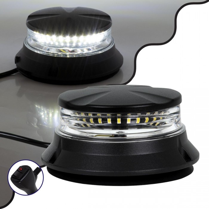 GloboStar® 85172 PRO Series Φάρος Σήμανσης Οχήματος Ασθενοφόρου για Αυτοκίνητα & Φορτηγά 6 Προγραμμάτων Φωτισμού STROBE LED SMD 3030 48W DC 10-30V Αδιάβροχος IP66 Ψυχρό Λευκό 6000K GloboStar® 85172 PRO Series Φάρος Σήμανσης Οχήματος Ασθενοφόρου για Αυτοκίνητα & Φορτηγά 6 Προγραμμάτων Φωτισμού STROBE LED SMD 3030 48W DC 10-30V Αδιάβροχος IP66 Ψυχρό Λευκό 6000K