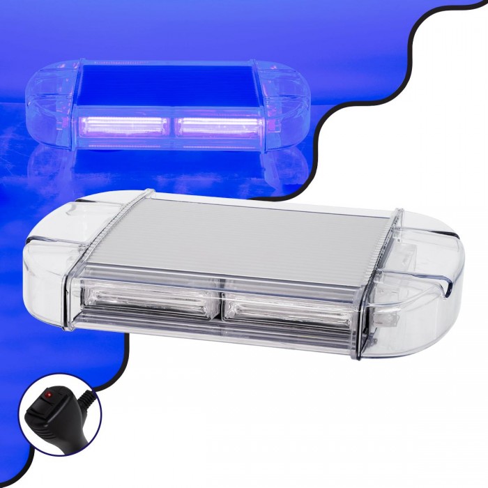 GloboStar® 85176 PRO Series Φάρος Σήμανσης Οχήματος Αστυνομίας για Αυτοκίνητα & Φορτηγά 6 Προγραμμάτων Φωτισμού STROBE LED COB 60W DC 10-30V Αδιάβροχος IP66 Μπλε GloboStar® 85176 PRO Series Φάρος Σήμανσης Οχήματος Αστυνομίας για Αυτοκίνητα & Φορτηγά 6 Προγραμμάτων Φωτισμού STROBE LED COB 60W DC 10-30V Αδιάβροχος IP66 Μπλε