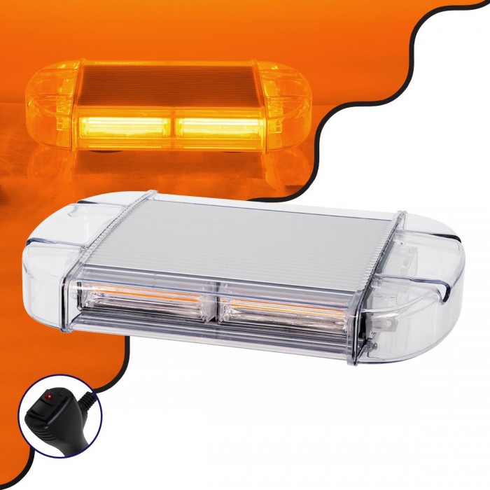 GloboStar® 85177 PRO Series Φάρος Σήμανσης Οχήματος Οδικής Βοήθείας για Αυτοκίνητα & Φορτηγά 6 Προγραμμάτων Φωτισμού STROBE LED COB 60W DC 10-30V Αδιάβροχος IP66 Πορτοκαλί GloboStar® 85177 PRO Series Φάρος Σήμανσης Οχήματος Οδικής Βοήθείας για Αυτοκίνητα & Φορτηγά 6 Προγραμμάτων Φωτισμού STROBE LED COB 60W DC 10-30V Αδιάβροχος IP66 Πορτοκαλί