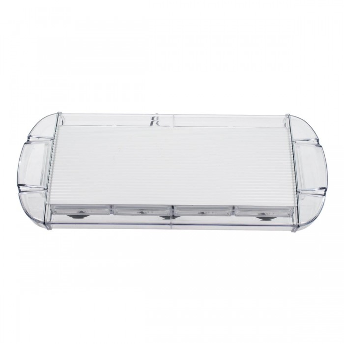 GloboStar® 85181 PRO Series Φάρος Σήμανσης Οχήματος Security - Ασφαλείας για Αυτοκίνητα & Φορτηγά 6 Προγραμμάτων Φωτισμού STROBE LED COB 100W DC 10-30V Αδιάβροχος IP66 Πράσινο