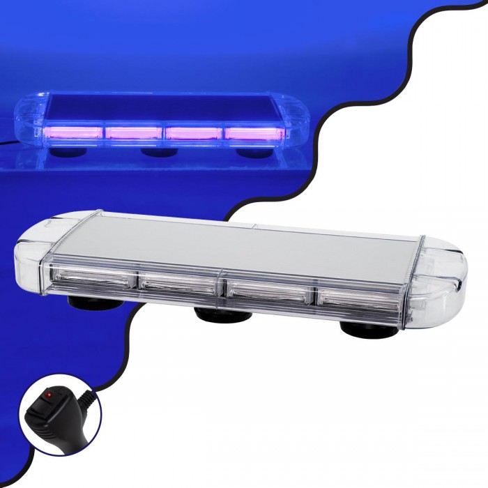 GloboStar® 85182 PRO Series Φάρος Σήμανσης Οχήματος Αστυνομίας για Αυτοκίνητα & Φορτηγά 6 Προγραμμάτων Φωτισμού STROBE LED COB 100W DC 10-30V Αδιάβροχος IP66 Μπλε GloboStar® 85182 PRO Series Φάρος Σήμανσης Οχήματος Αστυνομίας για Αυτοκίνητα & Φορτηγά 6 Προγραμμάτων Φωτισμού STROBE LED COB 100W DC 10-30V Αδιάβροχος IP66 Μπλε