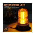 GloboStar® 85195 PRO Series Φάρος Ασφαλείας για Περονοφόρα - Κλαρκ - Αυτοκίνητα & Φορτηγά STROBE LED SMD 5730 40W DC 10-110V Αδιάβροχος IP65 Πορτοκαλί
