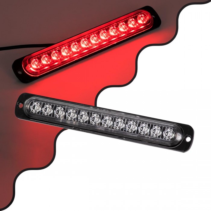 GloboStar® 85266 PRO Series Μπάρα Σήμανσης Οχήματος Πυροσβεστικής για Αυτοκίνητα & Φορτηγά 10 Προγραμμάτων Φωτισμού STROBE LED SMD 3030 15W DC 12-24V Αδιάβροχη IP65 Κόκκινο GloboStar® 85266 PRO Series Μπάρα Σήμανσης Οχήματος Πυροσβεστικής για Αυτοκίνητα & Φορτηγά 10 Προγραμμάτων Φωτισμού STROBE LED SMD 3030 15W DC 12-24V Αδιάβροχη IP65 Κόκκινο