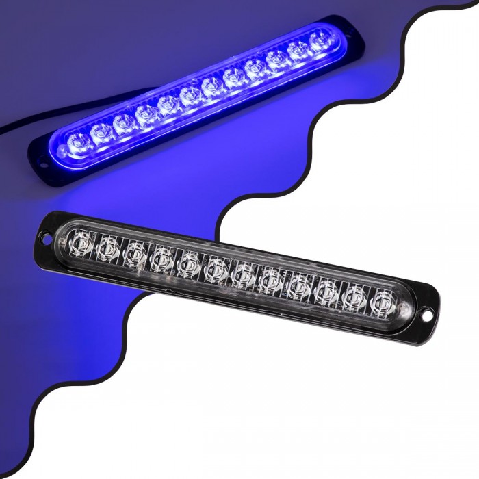 GloboStar® 85268 PRO Series Μπάρα Σήμανσης Οχήματος Αστυνομίας για Αυτοκίνητα & Φορτηγά 10 Προγραμμάτων Φωτισμού STROBE LED SMD 3030 15W DC 12-24V Αδιάβροχη IP65 Μπλε GloboStar® 85268 PRO Series Μπάρα Σήμανσης Οχήματος Αστυνομίας για Αυτοκίνητα & Φορτηγά 10 Προγραμμάτων Φωτισμού STROBE LED SMD 3030 15W DC 12-24V Αδιάβροχη IP65 Μπλε
