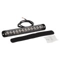 GloboStar® 85269 PRO Series Μπάρα Σήμανσης Οχήματος Οδικής Βοήθείας για Αυτοκίνητα & Φορτηγά 10 Προγραμμάτων Φωτισμού STROBE LED SMD 3030 15W DC 12-24V Αδιάβροχη IP65 Πορτοκαλί