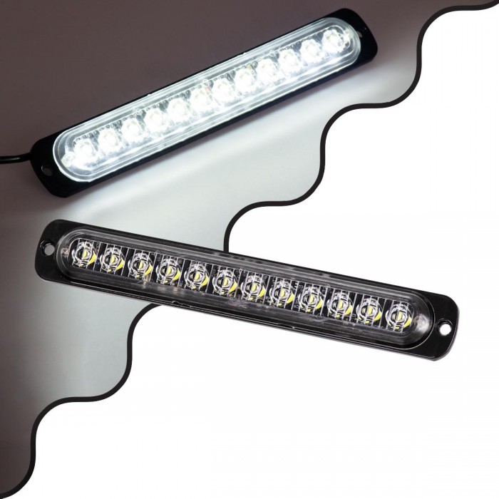 GloboStar® 85270 PRO Series Μπάρα Σήμανσης Οχήματος Ασθενοφόρου για Αυτοκίνητα & Φορτηγά 10 Προγραμμάτων Φωτισμού STROBE LED SMD 3030 15W DC 10-30V Αδιάβροχη IP65 Ψυχρό Λευκό 6000K GloboStar® 85270 PRO Series Μπάρα Σήμανσης Οχήματος Ασθενοφόρου για Αυτοκίνητα & Φορτηγά 10 Προγραμμάτων Φωτισμού STROBE LED SMD 3030 15W DC 10-30V Αδιάβροχη IP65 Ψυχρό Λευκό 6000K