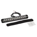 GloboStar® 85270 PRO Series Μπάρα Σήμανσης Οχήματος Ασθενοφόρου για Αυτοκίνητα & Φορτηγά 10 Προγραμμάτων Φωτισμού STROBE LED SMD 3030 15W DC 10-30V Αδιάβροχη IP65 Ψυχρό Λευκό 6000K