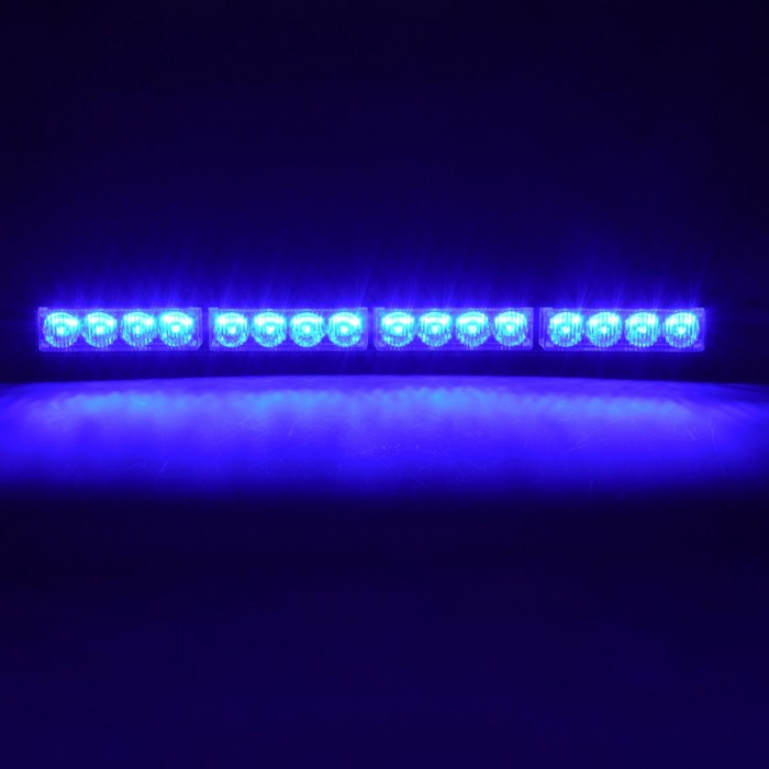 GloboStar® 85274 PRO Series Μπάρα Σήμανσης Οχήματος Αστυνομίας για Αυτοκίνητα & Φορτηγά 16 Προγραμμάτων Φωτισμού STROBE LED SMD 3030 32W DC 10-30V Αδιάβροχη IP66 Μπλε GloboStar® 85274 PRO Series Μπάρα Σήμανσης Οχήματος Αστυνομίας για Αυτοκίνητα & Φορτηγά 16 Προγραμμάτων Φωτισμού STROBE LED SMD 3030 32W DC 10-30V Αδιάβροχη IP66 Μπλε