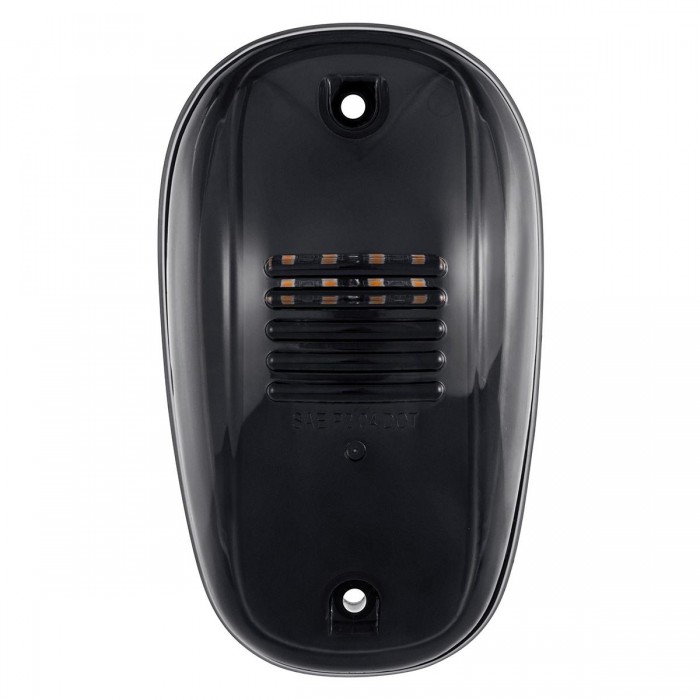 GloboStar® 85303 Πακέτο 5 Τεμάχια Φώτα Όγκου Οροφής - Running Lights για Αυτοκίνητα - SUV - Αγροτικά LED SMD 3030 12W 600lm DC 12V με Διακόπτη On/Off Αδιάβροχα IP65 5x Πορτοκαλί