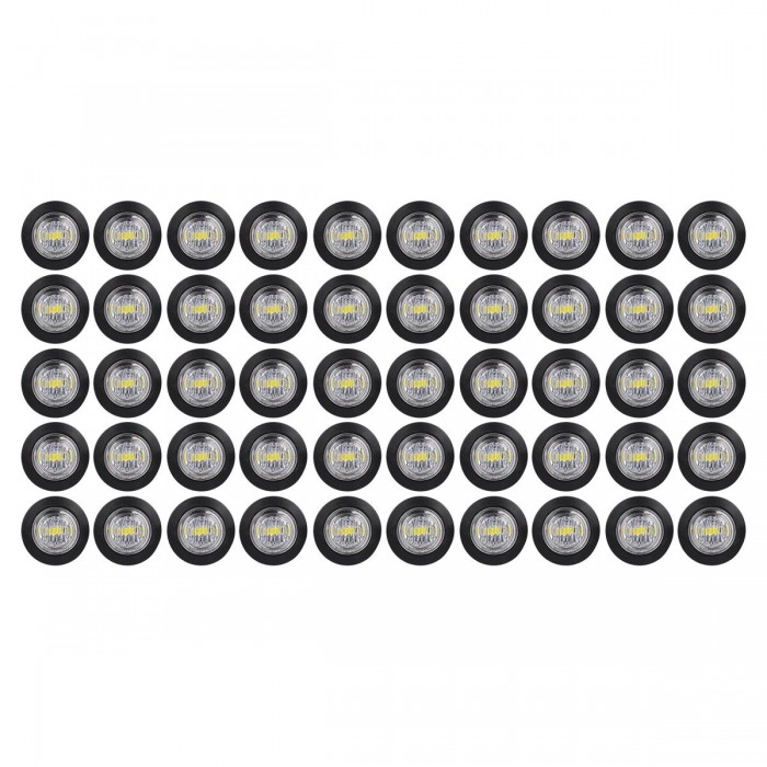 GloboStar® 85307 Πακέτο 50 Τεμάχια Φώτα Όγκου για Φορτηγά BULLET PIN LED SMD 5730 1W / Τεμ. 100lm DC 24V Αδιάβροχα IP65 Ψυχρό Λευκό 6000K GloboStar® 85307 Πακέτο 50 Τεμάχια Φώτα Όγκου για Φορτηγά BULLET PIN LED SMD 5730 1W / Τεμ. 100lm DC 24V Αδιάβροχα IP65 Ψυχρό Λευκό 6000K