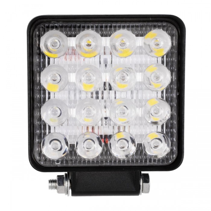 GloboStar® 85407 PRO Series Προβολέας Εργασίας - Working Light για Αυτοκίνητα & Φορτηγά LED CREE XBD 48W 4800lm DC 10-30V Αδιάβροχο IP65 Ψυχρό Λευκό 6000K