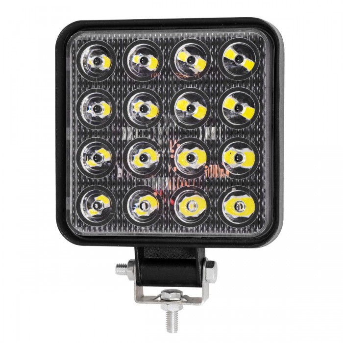 GloboStar® 85409 PRO Series Προβολέας Εργασίας - Working Light για Αυτοκίνητα & Φορτηγά LED CREE XBD 48W 4800lm DC 10-30V Αδιάβροχο IP65 Ψυχρό Λευκό 6000K