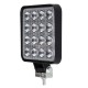 GloboStar® 85409 PRO Series Προβολέας Εργασίας - Working Light για Αυτοκίνητα & Φορτηγά LED CREE XBD 48W 4800lm DC 10-30V Αδιάβροχο IP65 Ψυχρό Λευκό 6000K