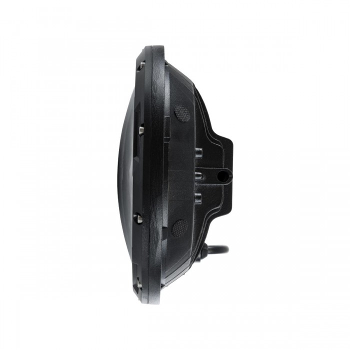 GloboStar® 85417 Σετ 2 x Φανάρια JEEP WRANGLER 7'' Ιντσών Βασικού Φωτισμού H/L με Ring Light DRL & Φλας LED CREE CXB COB 75W 12000lm DC 10-30V Αδιάβροχα IP67 Ψυχρό Λευκό 6000K