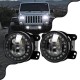 GloboStar® 85418 Σετ 2 x Προβολείς Ομίχλης JEEP WRANGLER - MERCEDES BENZ G CLASS - LAND ROVER DEFENDER - HAMMER H1-H2 - 4'' Ιντσών με Ring Light DRL LED CREE CXB COB 100W 7500lm DC 12V Αδιάβροχοι IP66 Ψυχρό Λευκό 6000K GloboStar® 85418 Σετ 2 x Προβολείς Ομίχλης JEEP WRANGLER - MERCEDES BENZ G CLASS - LAND ROVER DEFENDER - HAMMER H1-H2 - 4'' Ιντσών με Ring Light DRL LED CREE CXB COB 100W 7500lm DC 12V Αδιάβροχοι IP66 Ψυχρό Λευκό 6000K